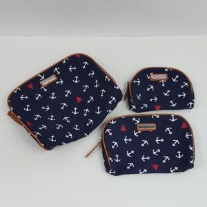 Tommy Hilfiger Anchor Cosmetic Bag Set Of 3